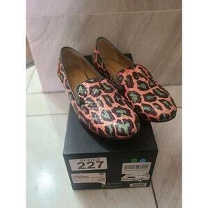 NIB Dsquared2 flats snakeskin loafers shoes women SZ 36 $1200 RARE